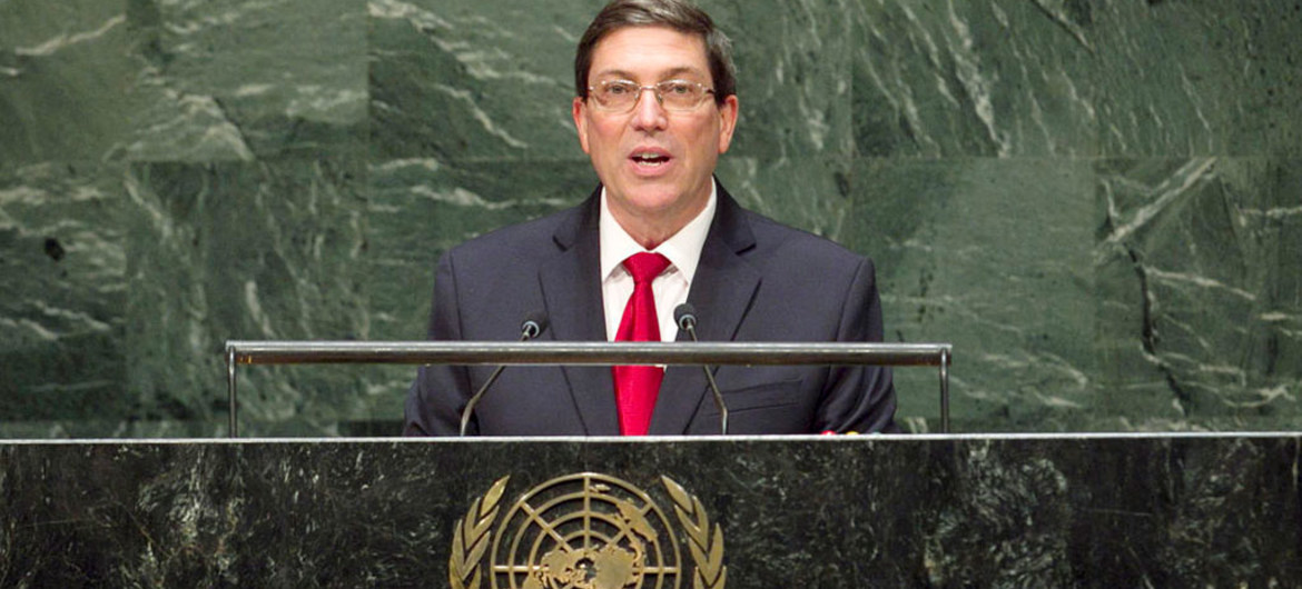 Ministro de Relaciones Exteriores Bruno Rodríguez Parrilla 