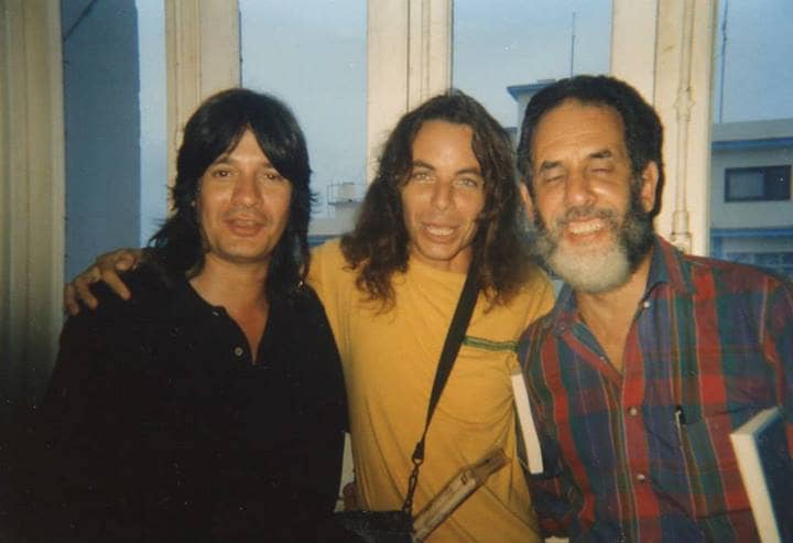Con Guille Vilar y Humberto Manduley