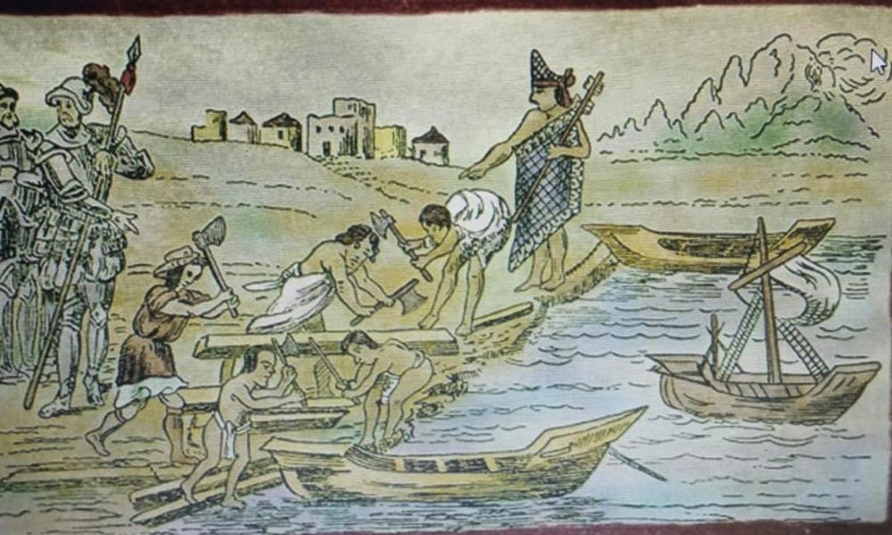 cuauhtemoc-y-la-rendicion-de-tenochtitlan-en-1521