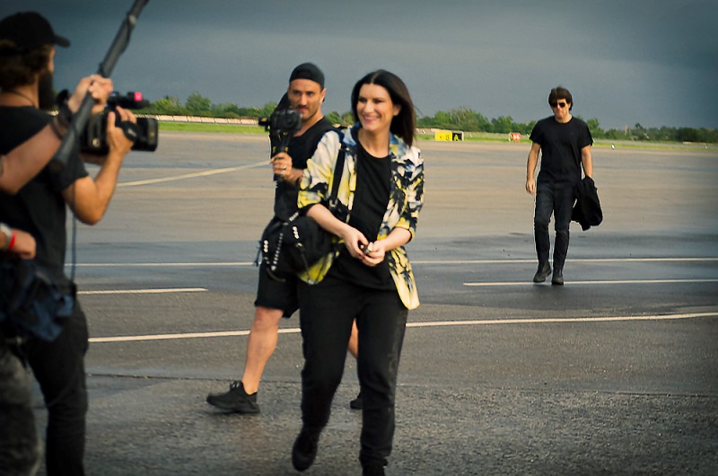 Laura Pausini en La Habana. Foto: Gustavo Rivera