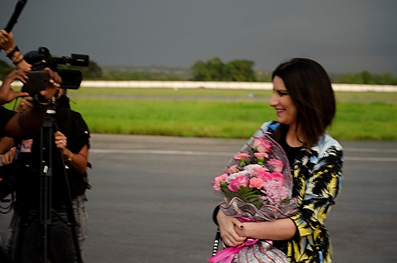 Laura Pausini en La Habana. Foto: Gustavo Rivera
