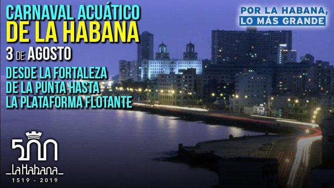 la-habana-estrenara-carnaval-acuatico-para-festejar-sus-500