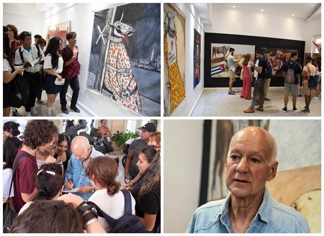 pintor-cubano-rafael-zarza-expone-su-arte-en-escuela-donde-se-forjo